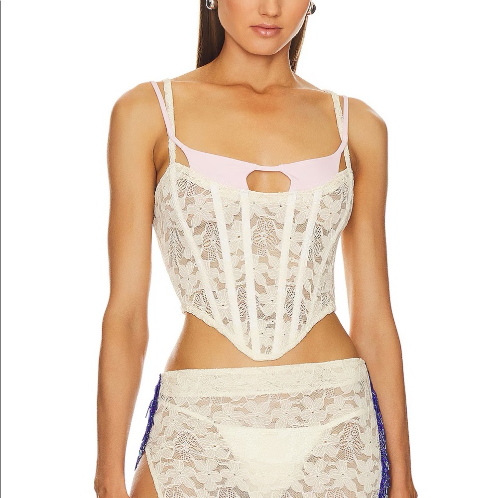 Aelia Lace Corset (brand: Sketch-y)
